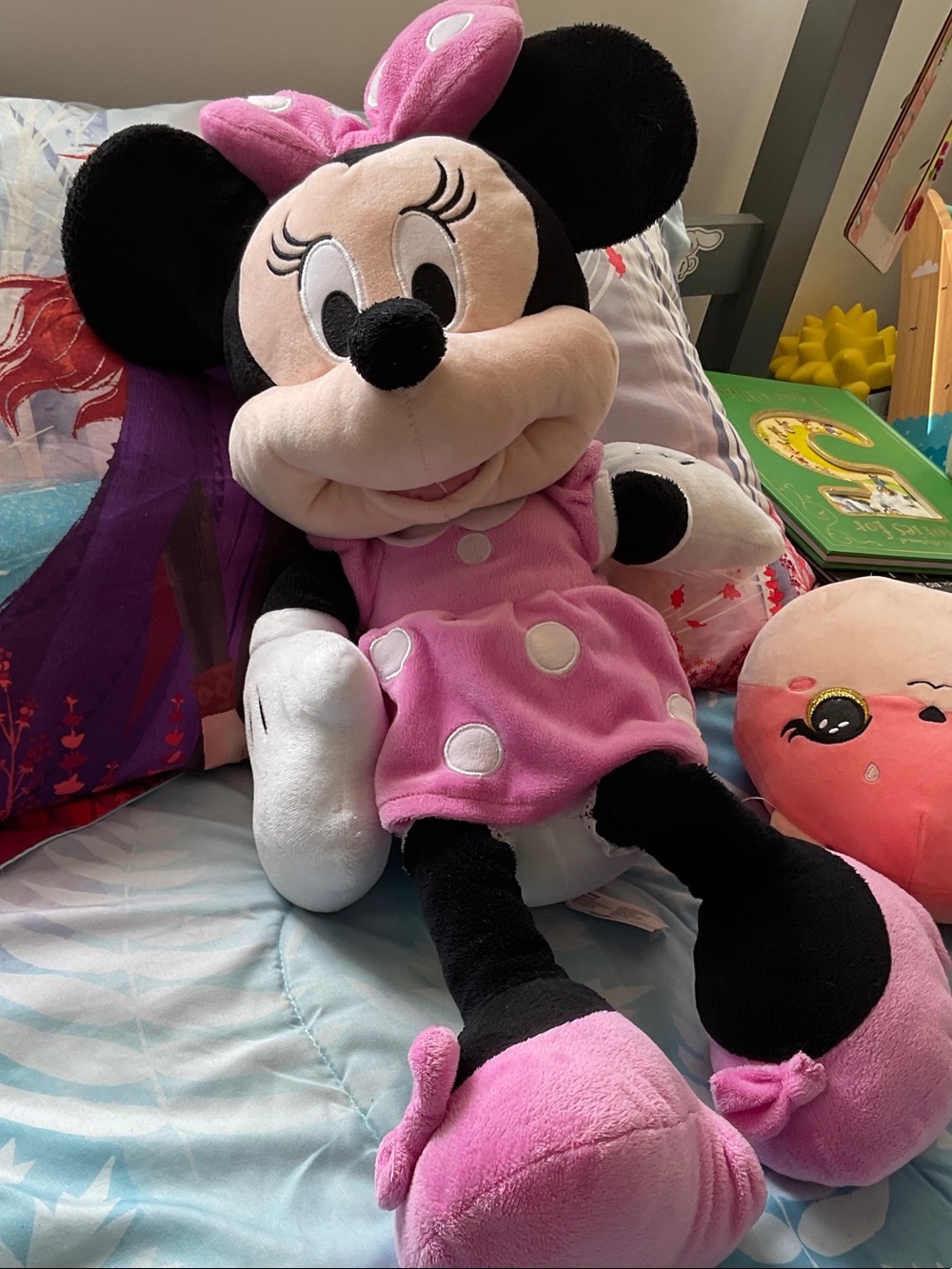 Disney Minnie Mouse Plush Doll - Pink, Black, White